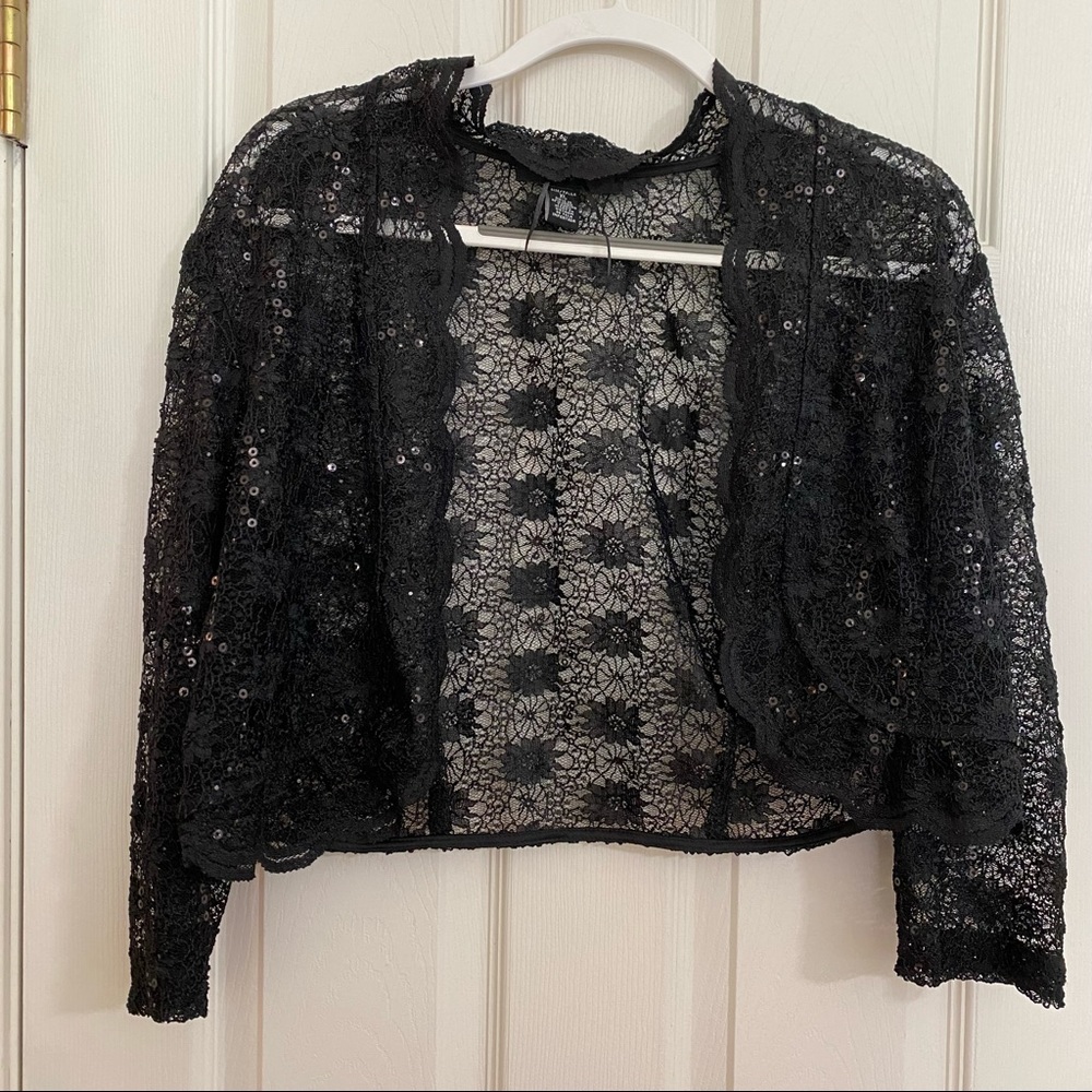 R&M Richards Laced Shrug XL